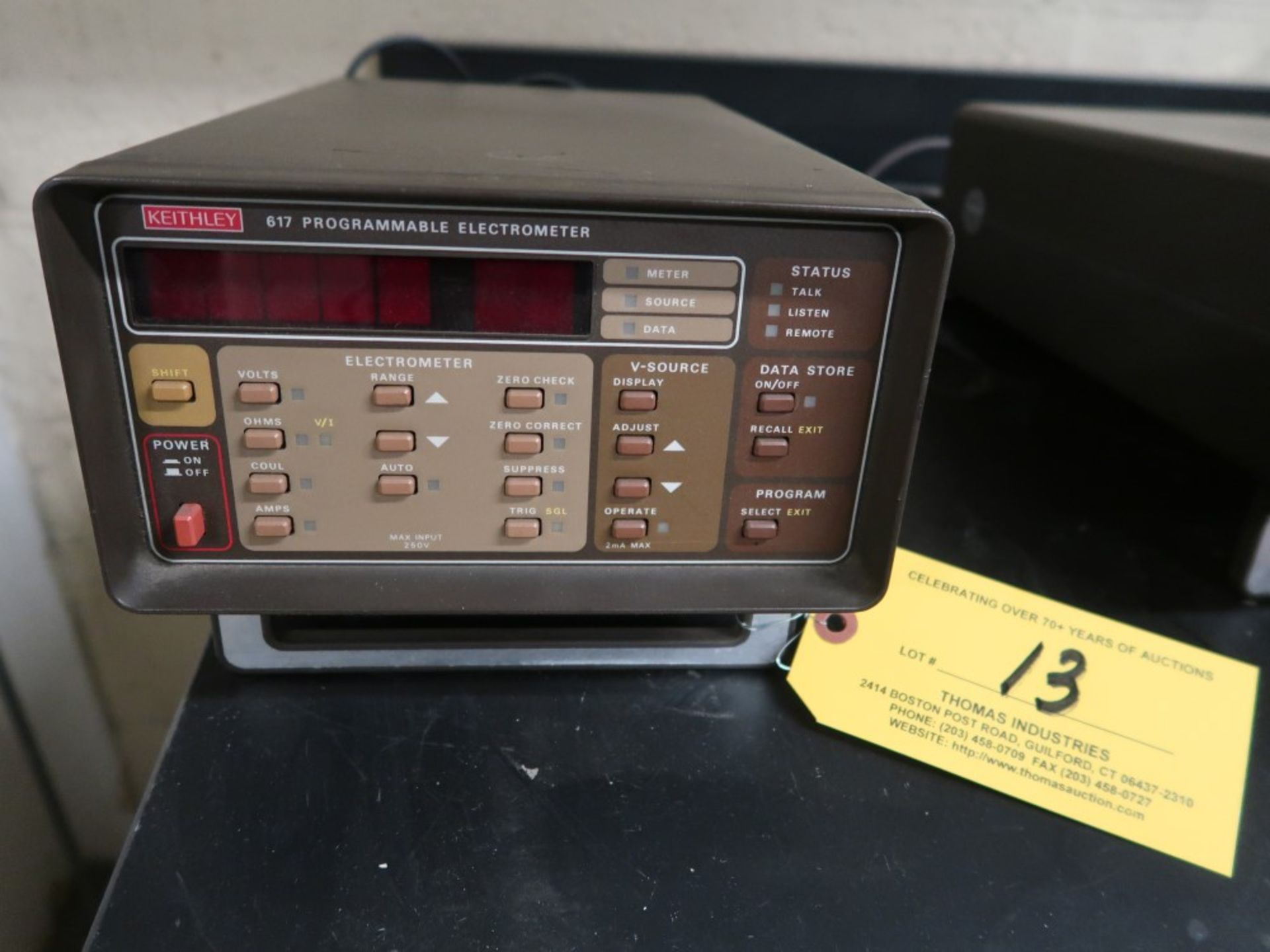 Keithley 617 Programmable Electrometer - Image 2 of 2