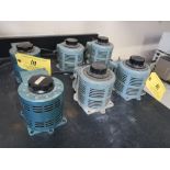 (6) Assorted Powerstat Variable Auto Transformers