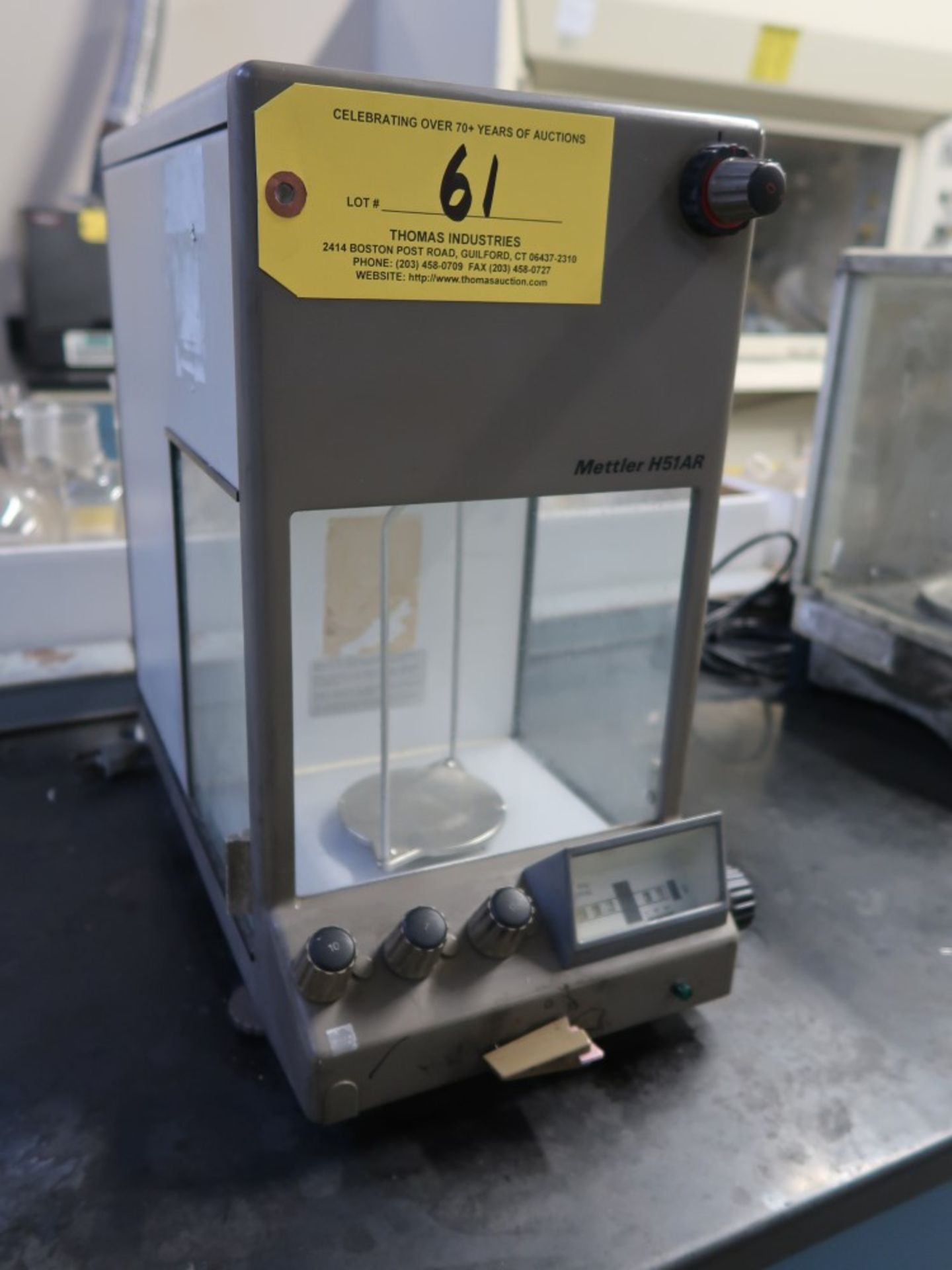 Mettler H51AR Laboratory Scale S/N 794930 Max 160g