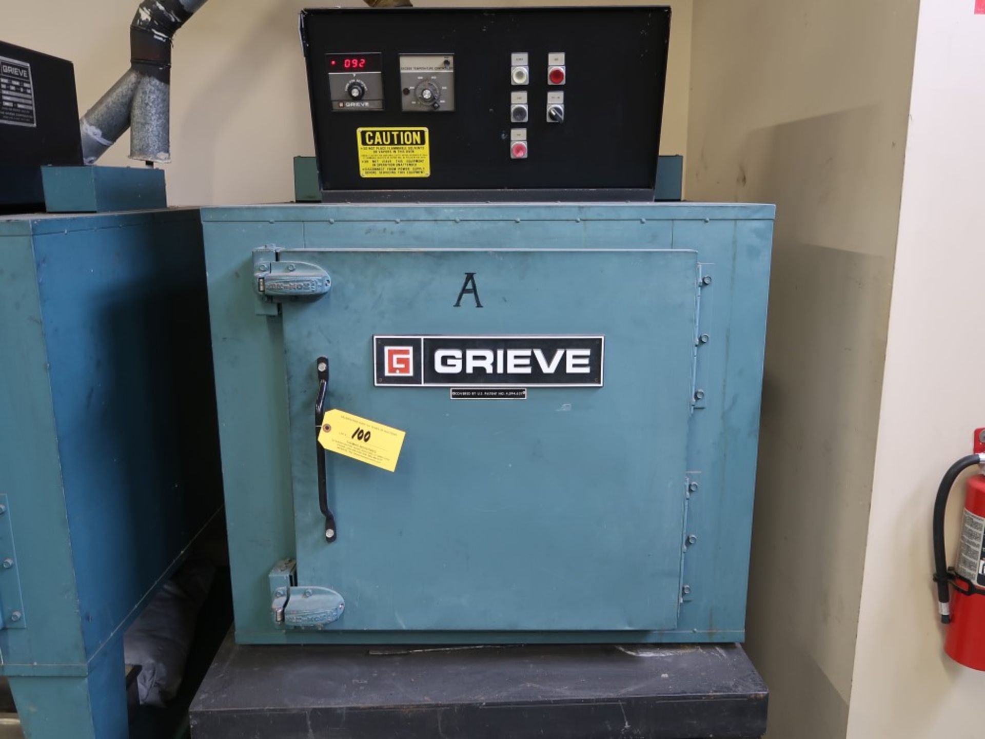 Grieve Electric Oven Model AF-500 S/N 370134 Max Temp 500 Degrees F - Image 2 of 5