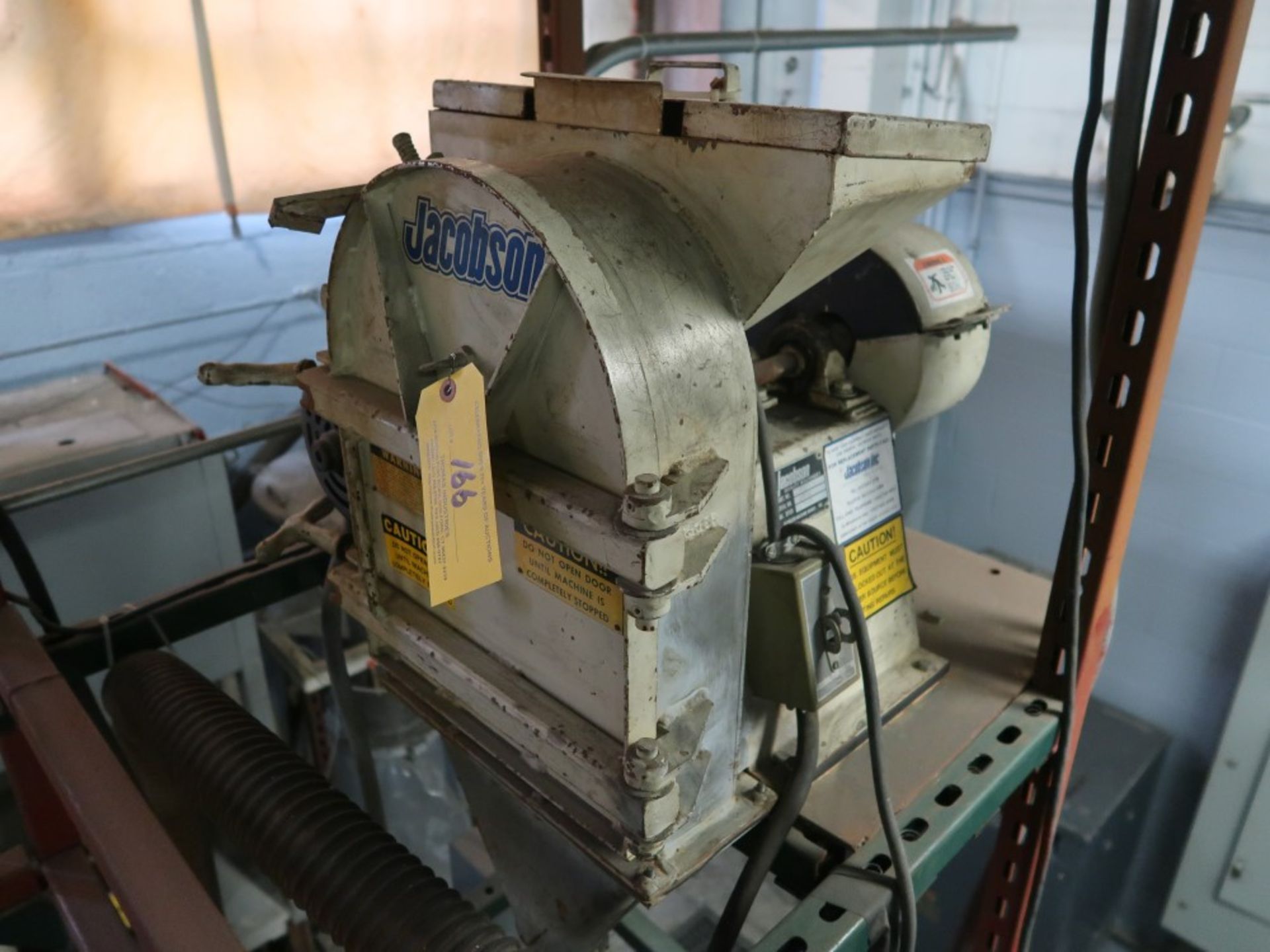 Jacobson Machinery Model 88B Vertical Mill S/N 37690 Max Speed 3600 (LOCATED ON MEZZANINE)