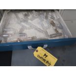 Large Assortment of Laboratory Glassware Located in Lab Counter Drawers