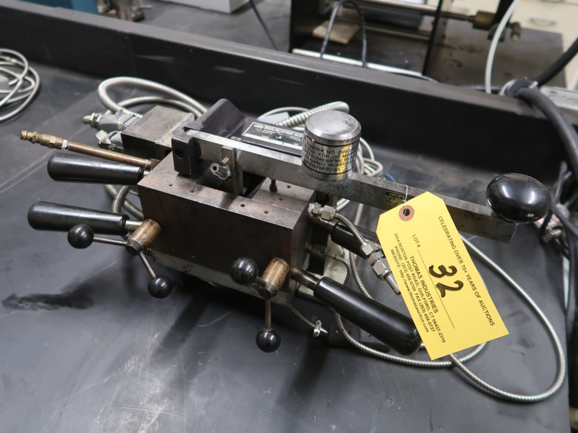 CWB Mixer/Measuring Head Model R.E.E. 6/3, 230V, 15A, S/N A.A. 1135 SB - Bild 2 aus 3