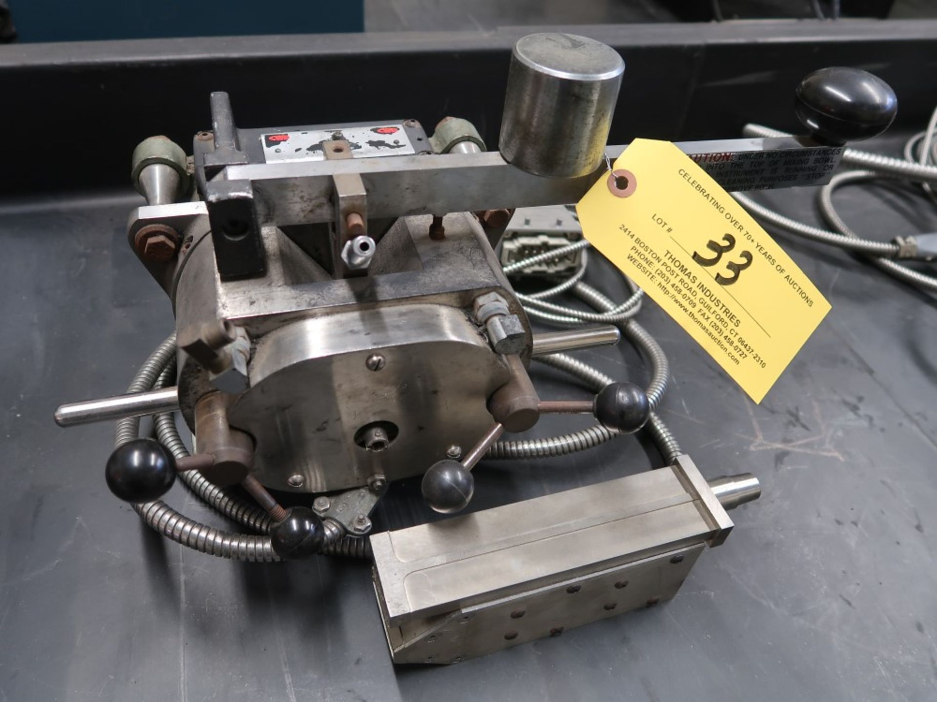 CWB Mixer/Measuring Head Model R.E.E. 6, 230V8, 5 AMP, S/N A.A. 644 SB