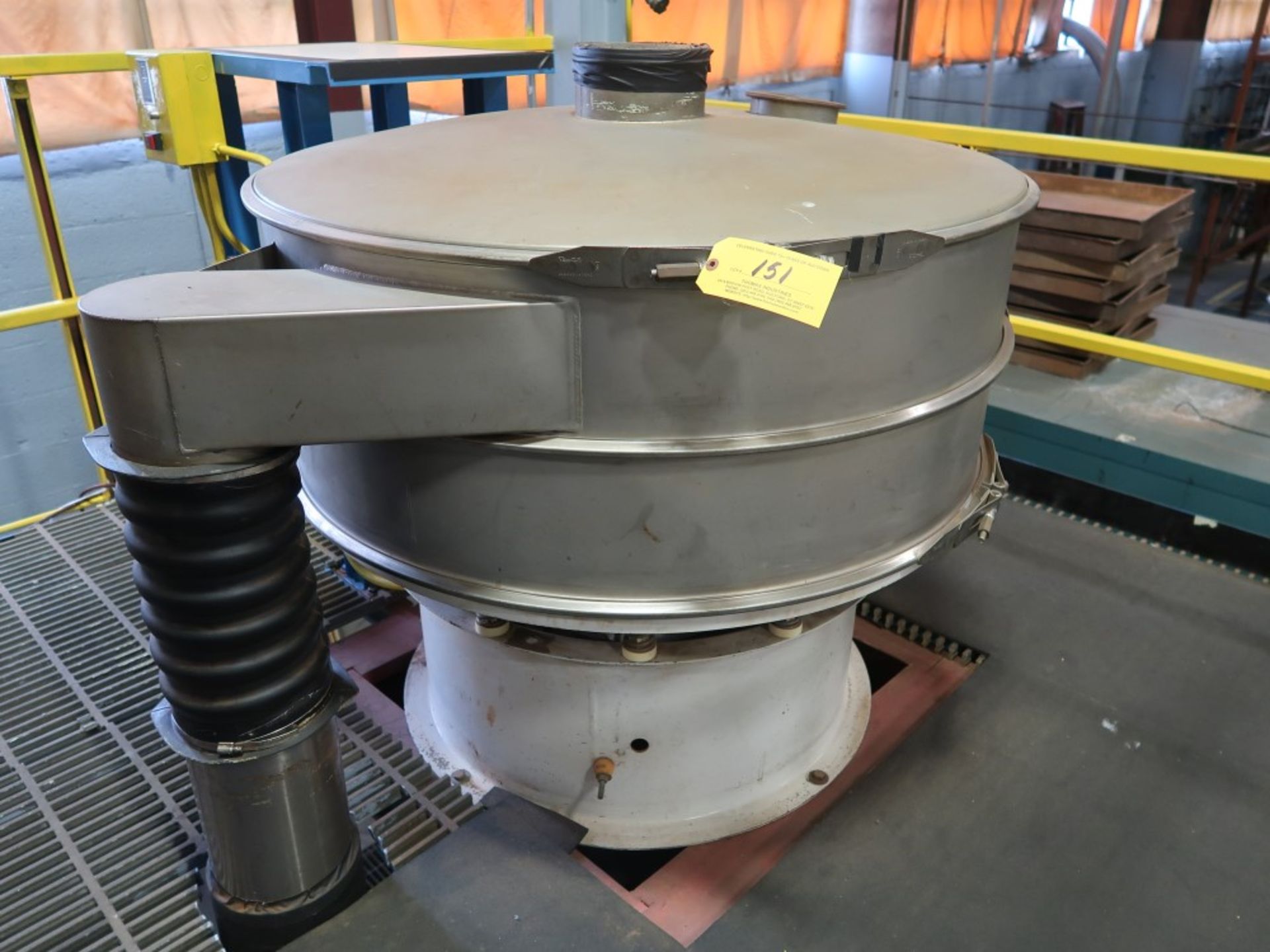 Sweco Vibro Energy Seperator 48" Vibratory Screener Model XS48S88 S/N 644158-A1096, Stainless, 2. - Image 2 of 5