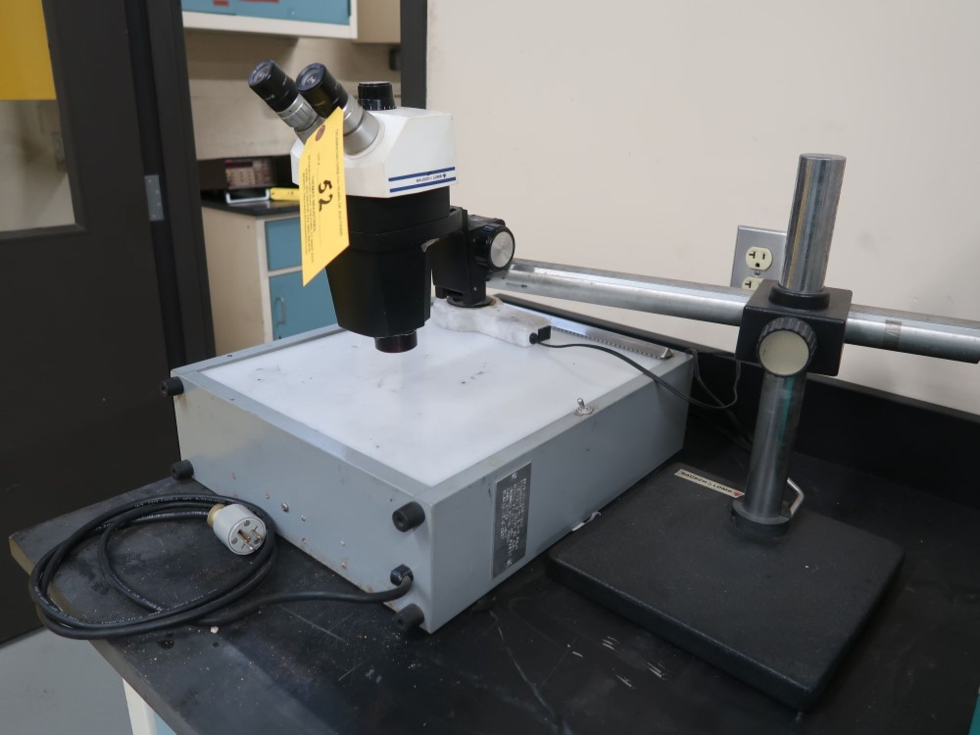 Bausch & Lomb 10X WF Stereo Zoom Microscope w/ Stand - Image 3 of 5