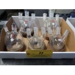 Lot of Chem Glass and Lab Glass - 3 Necked Flasks From 250 ML to 1000 ML