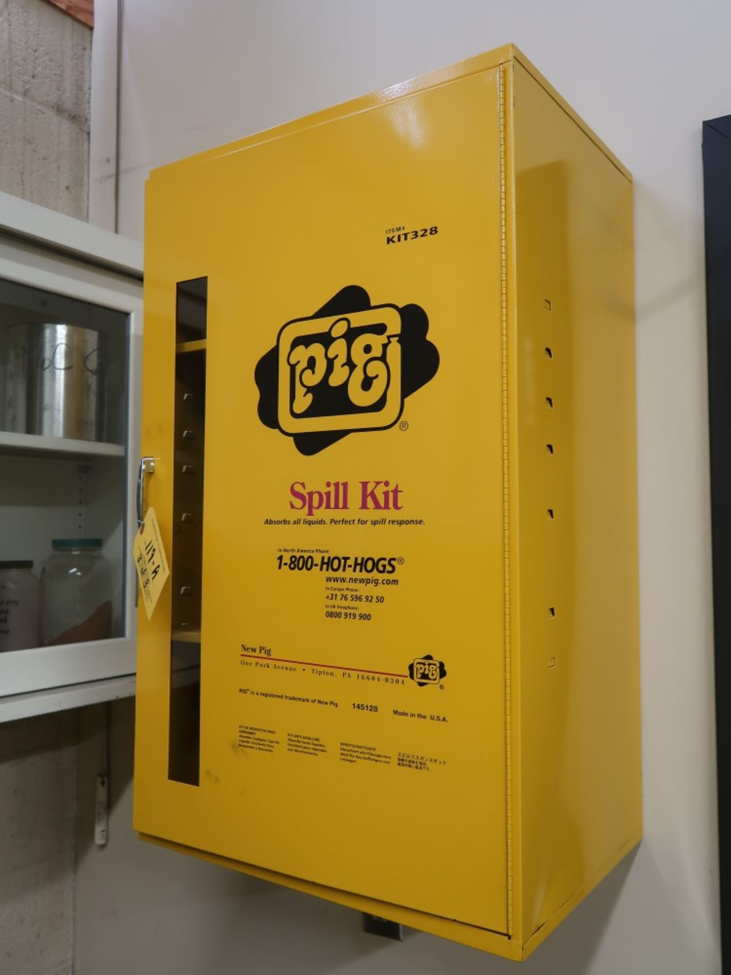 (3) Pig Spill Kit Cabinets - Image 3 of 3