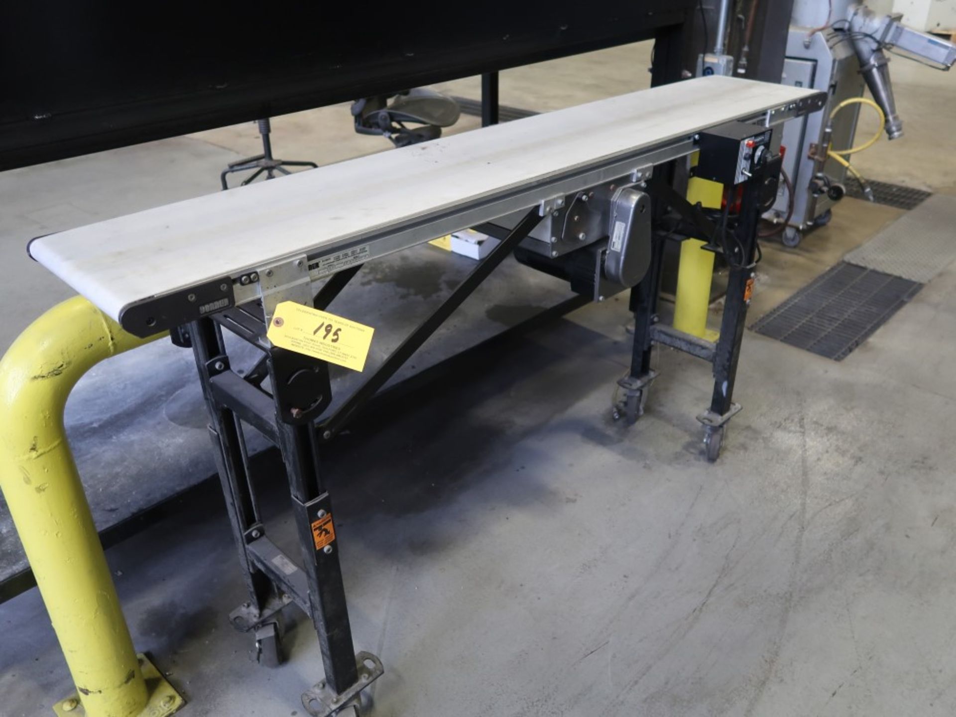 Dorner 2000 Variable Speed Belt Conveyor 12" x 6' - Image 3 of 3