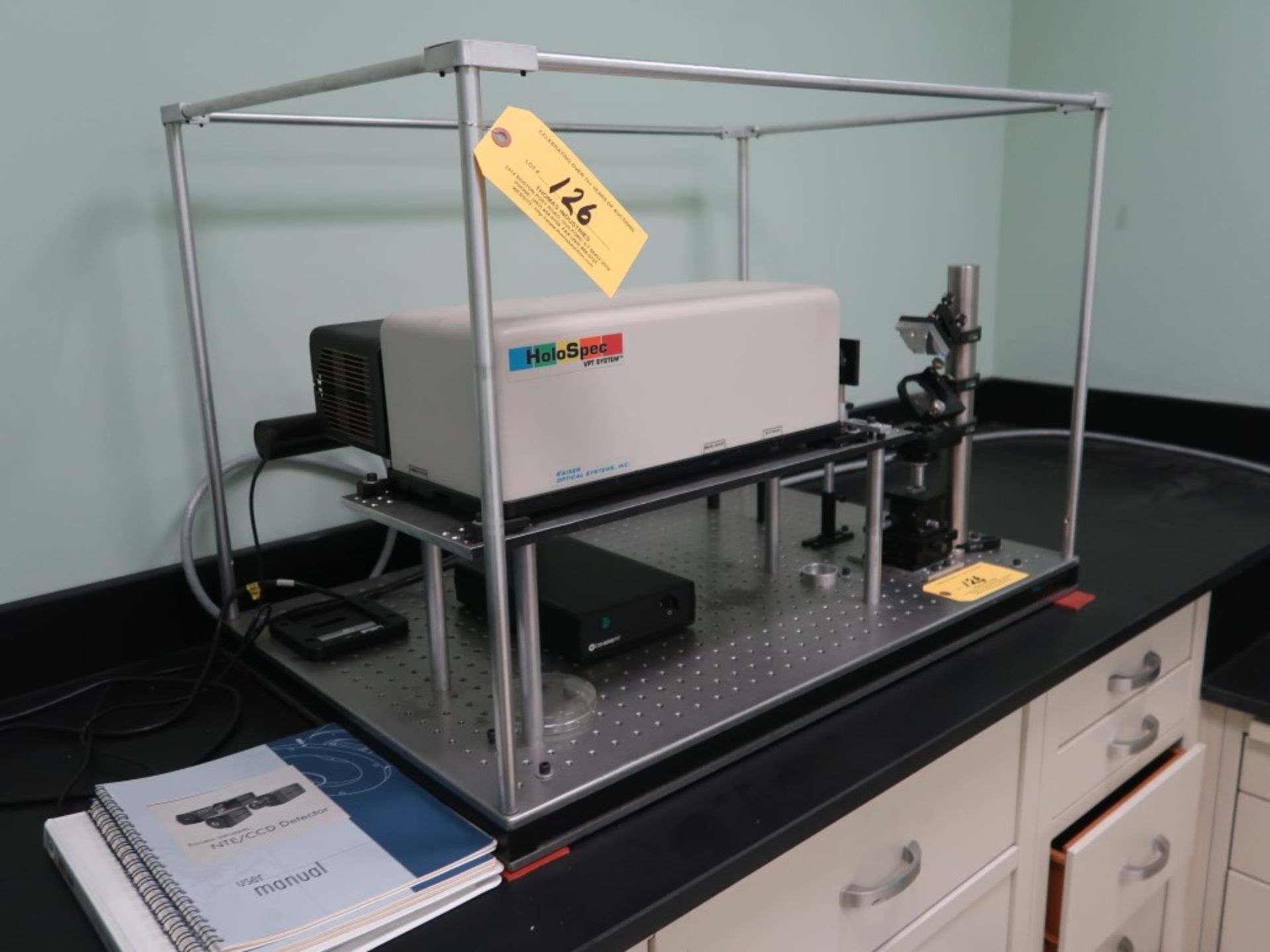 Kaiser Optical Systems HoloSpec VPT System Holographic Imaging Spectrograph w/ Princeton NTE/CCD - Image 3 of 4