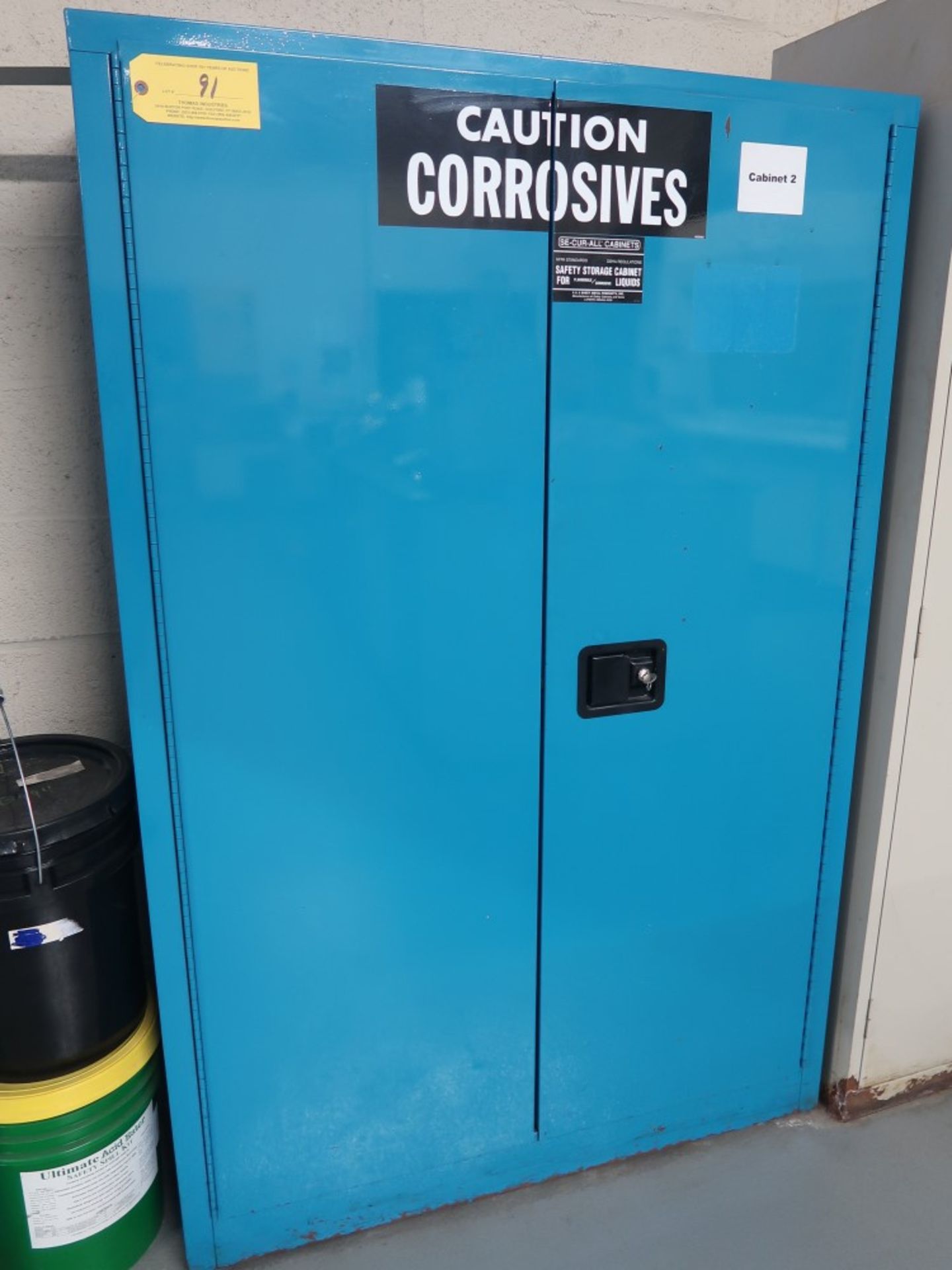 Se-Cur-All Flammable/Corrosive Liquid Storage Cabinet