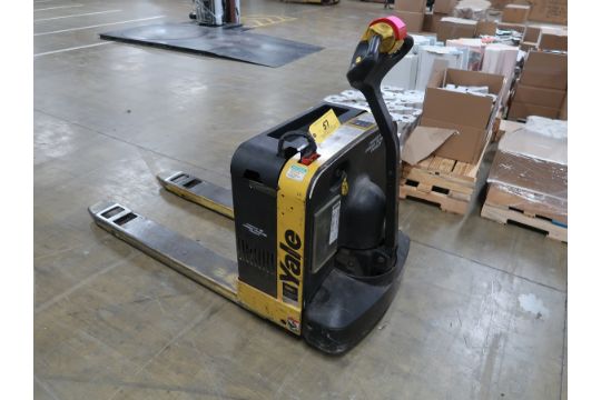 Yale Model MPB040-EN24T2748 Electric Walk Behind Pallet Lift Truck, (SEE NOTE) - Image 1 of 4