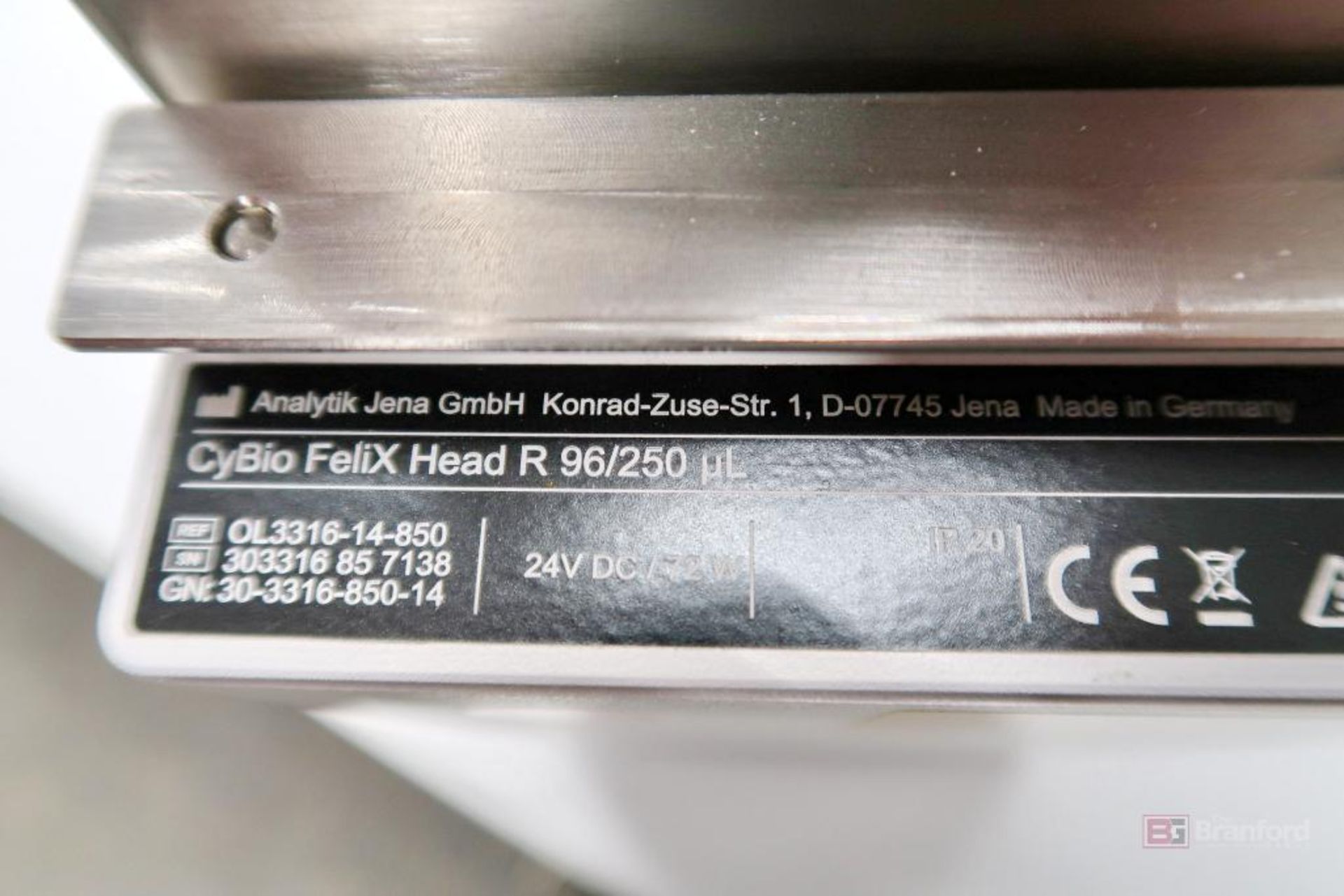 Analytik Jean CyBio FeliX Head R 96/250 uL (2021) - Image 3 of 3