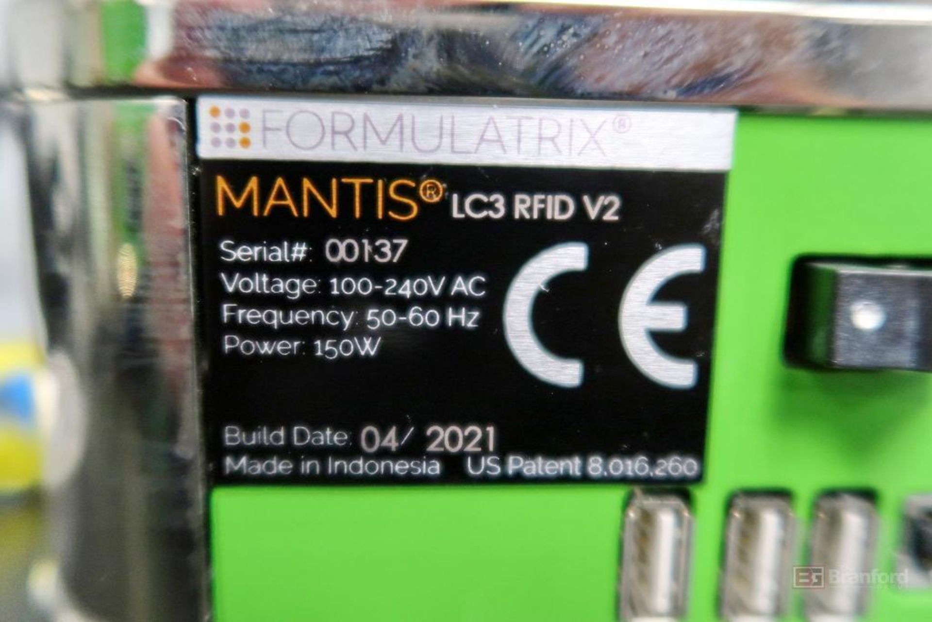 Formulatrix Mantis V3.3 ACC RFID Liquid Dispenser (2021) - Image 6 of 6