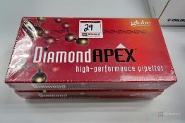 Lot of (2) Boxes of Globe Diamond Apex Pippetors