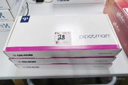 Lot of (3) Gilson Pipetgmann