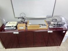 Lot of Video Conferencing and Networking IT Equipment