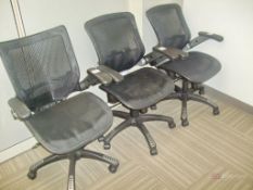 (3) Office Swivel Chairs
