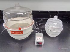 Lot of SP Scienceware Vacuum Desiccator, PolyLab HeatVac Vacuum Desiccator
