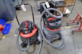 (2) Ridgid ShopVacs