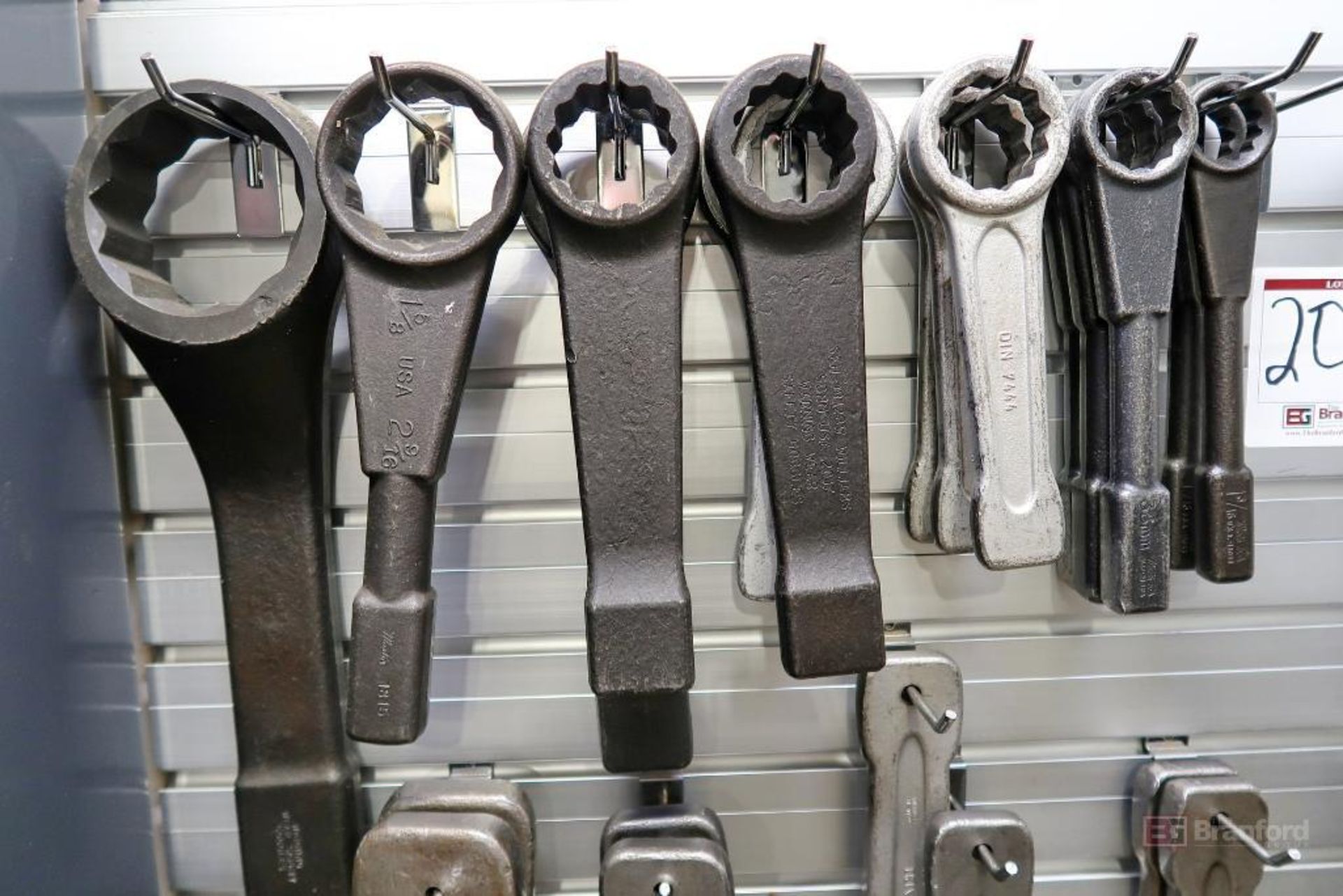 Assorted Large Tools w/ Hanging Organizer - Image 4 of 9