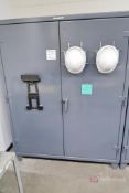Strong Hold Steel Cabinet w/ Contents