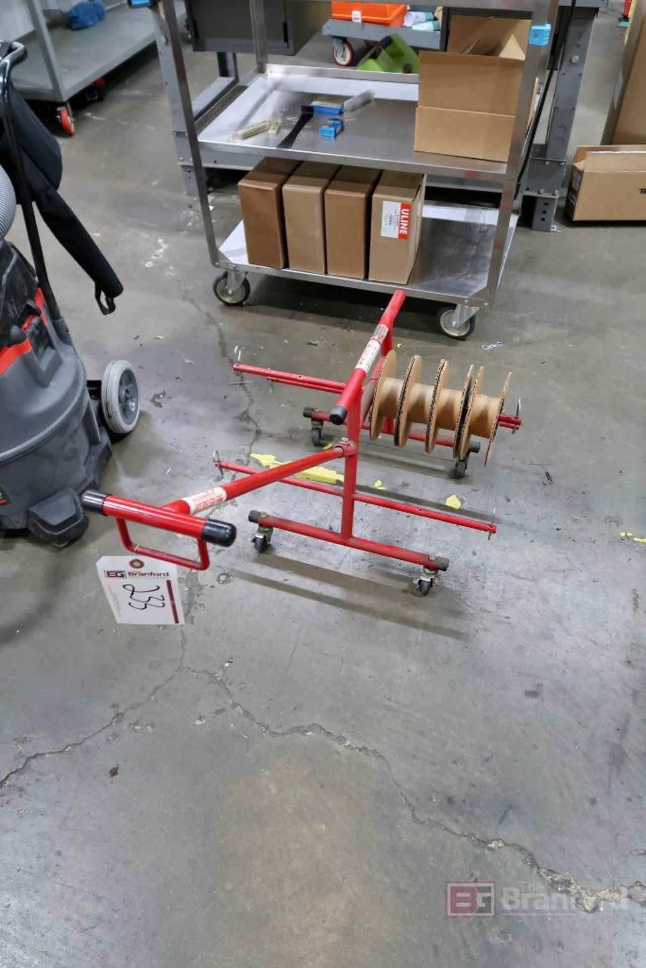 Reel Ease Wire Cart