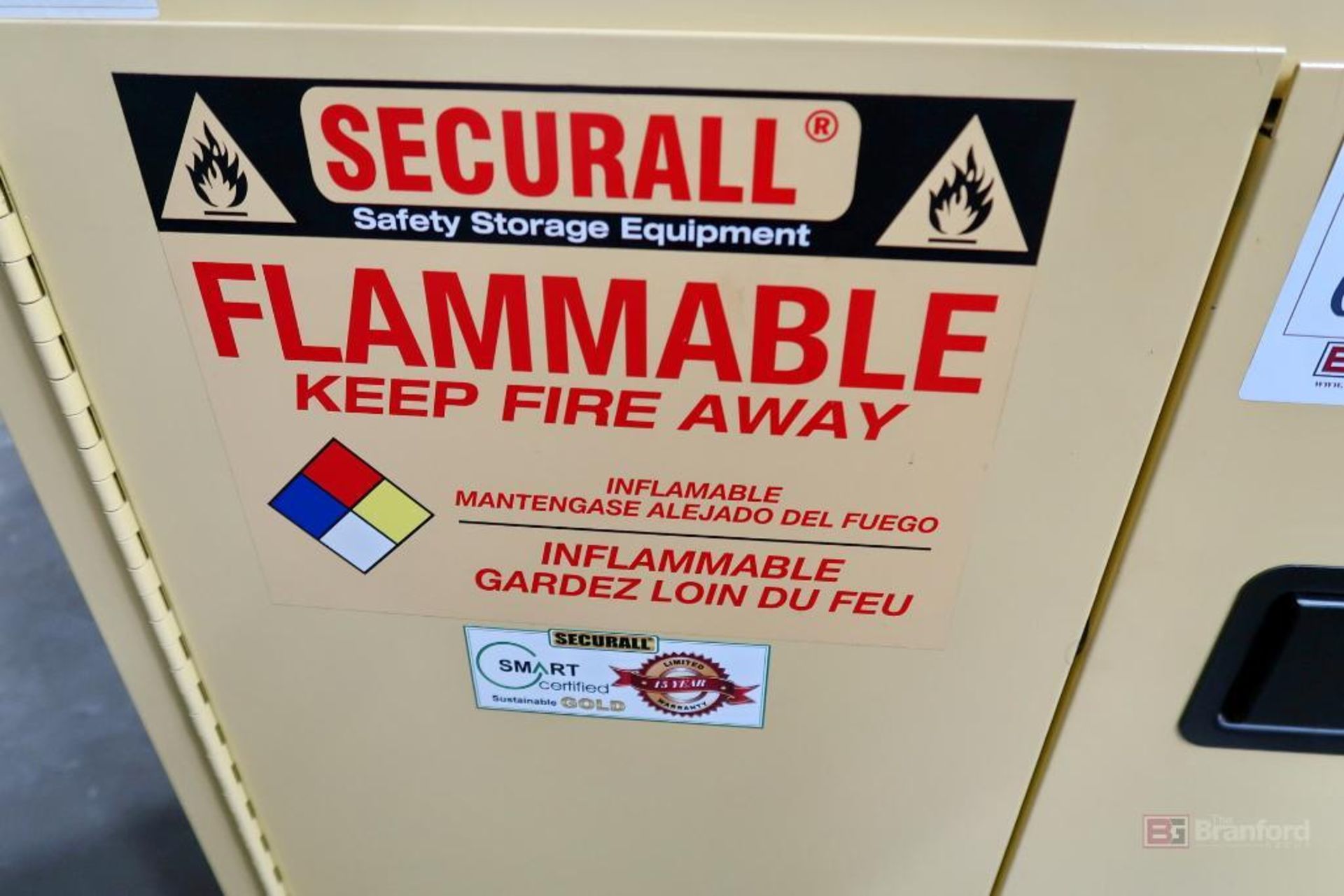 Securall Safety Storage Cabinet - Image 2 of 4