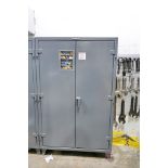 Strong Hold Steel Cabinet w/ Contents