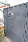 Strong Hold Steel Cabinet w/ Contents