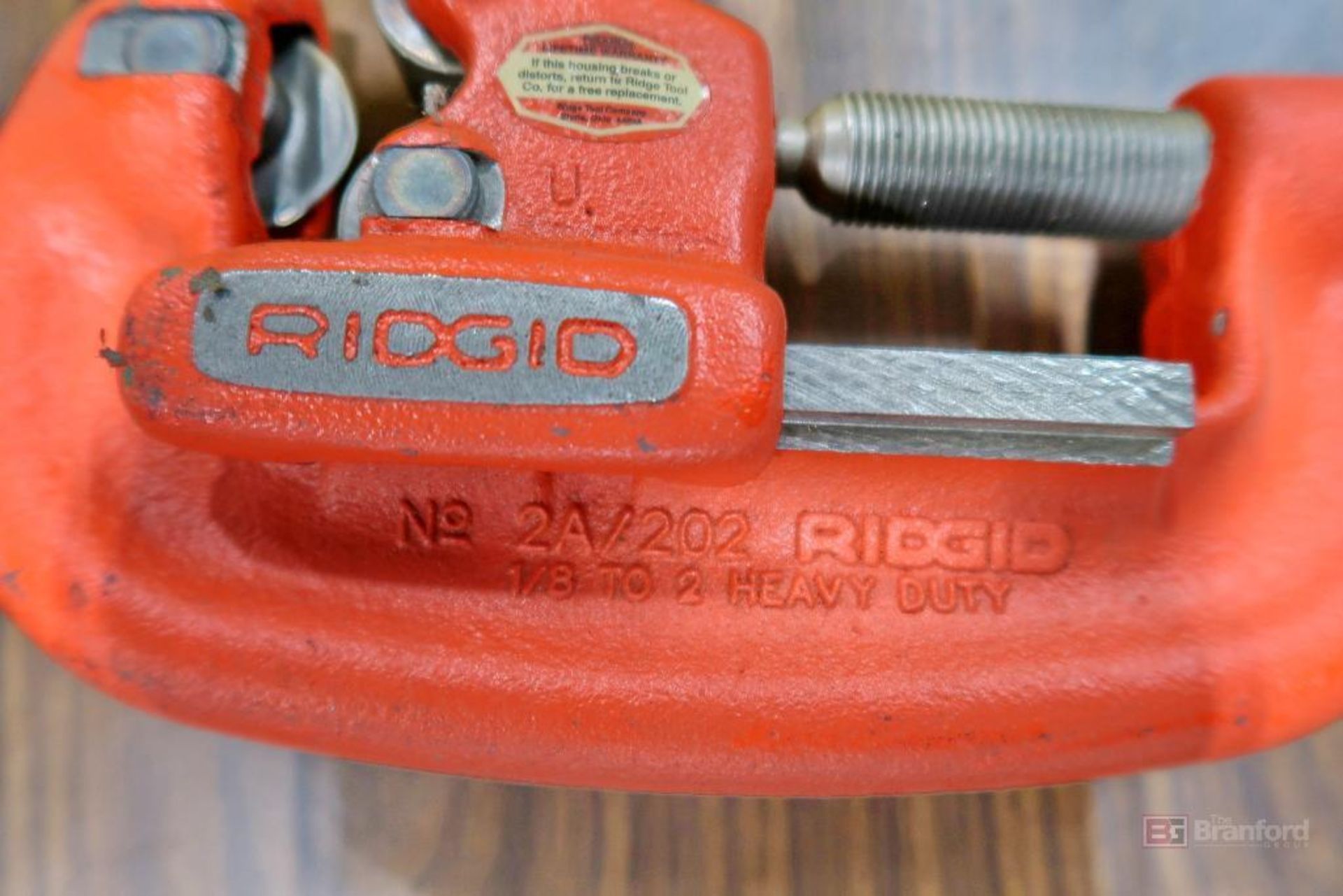 Ridgid 2A/202 Pipe Cutter - Image 2 of 2