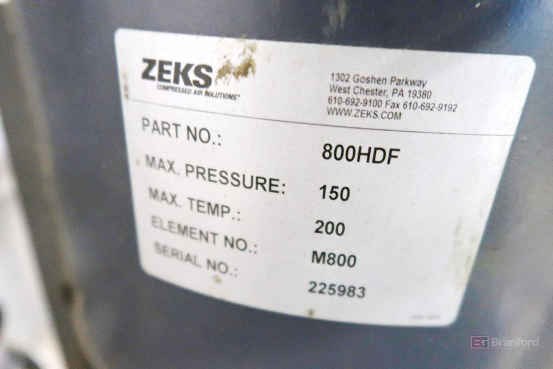 Zeks Mist Eliminator 800HDF - Image 2 of 2