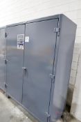 Strong Hold Steel Cabinet w/ Contents