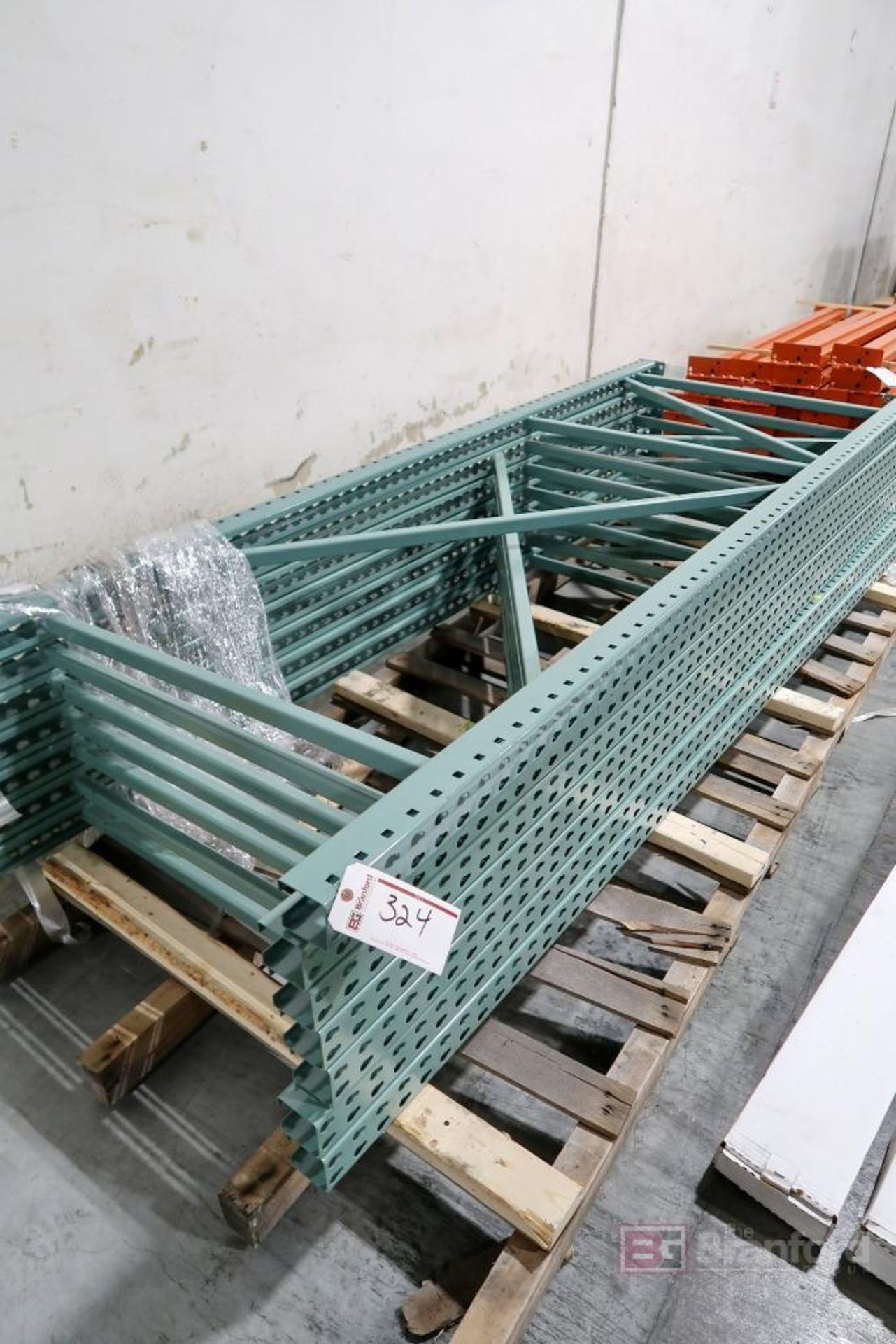 (7) Pallet Racking Uprights 42" X 120"