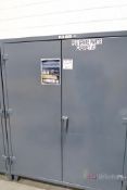 Strong Hold Steel Cabinet w/ Contents