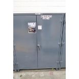 Strong Hold Steel Cabinet w/ Contents