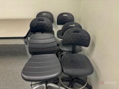Lot of (6) Industrial Work Chairs