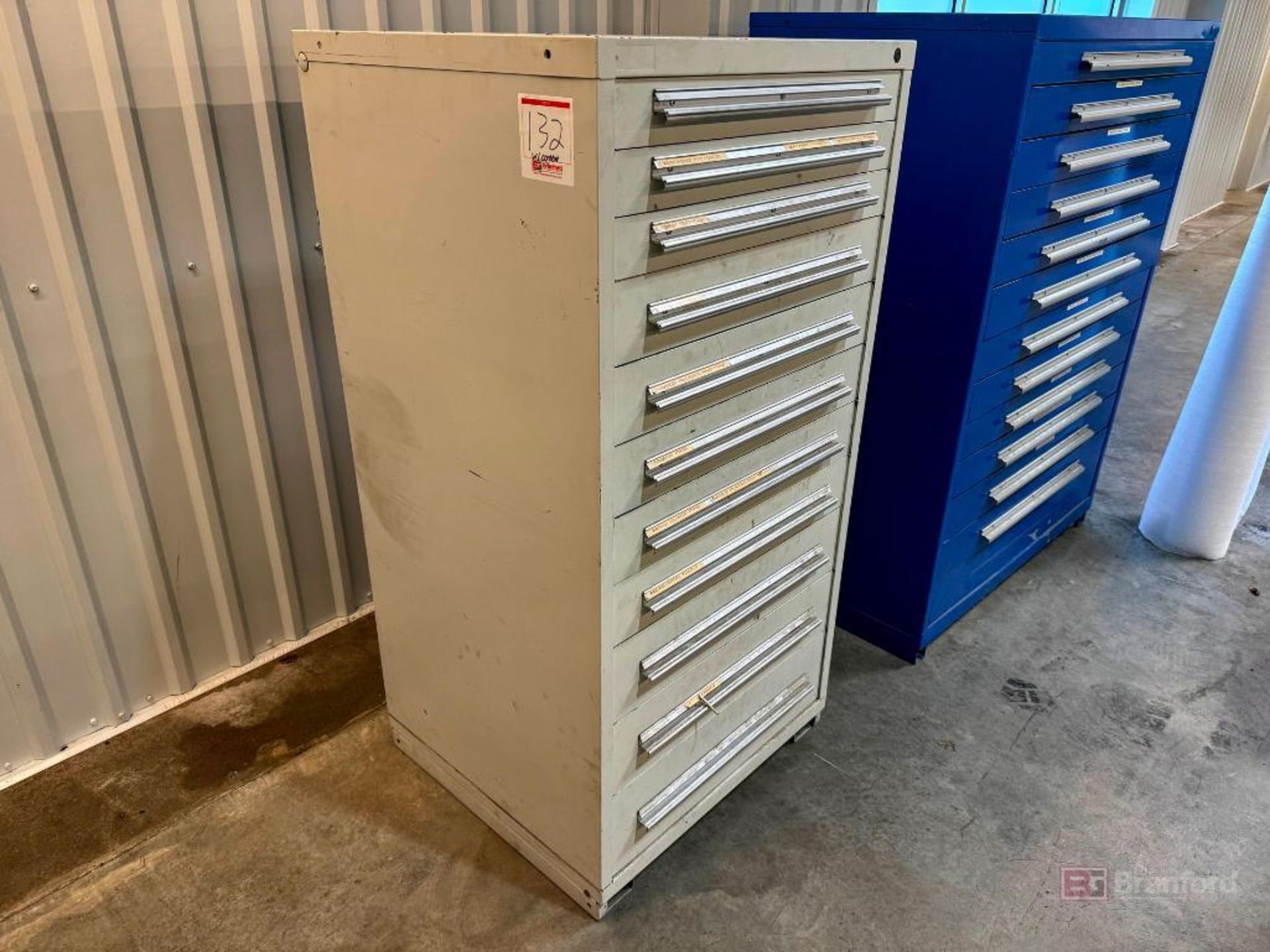 Storage Cabinet w/ Fadal EMC Mill Spare Parts - Image 2 of 3