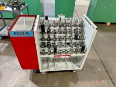 Anza Engineering CAT 40 Tooling Cart w/ Tooling