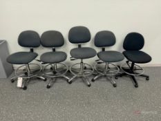 Lot of (5) Office Chairs