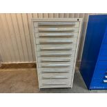Storage Cabinet w/ Fadal EMC Mill Spare Parts
