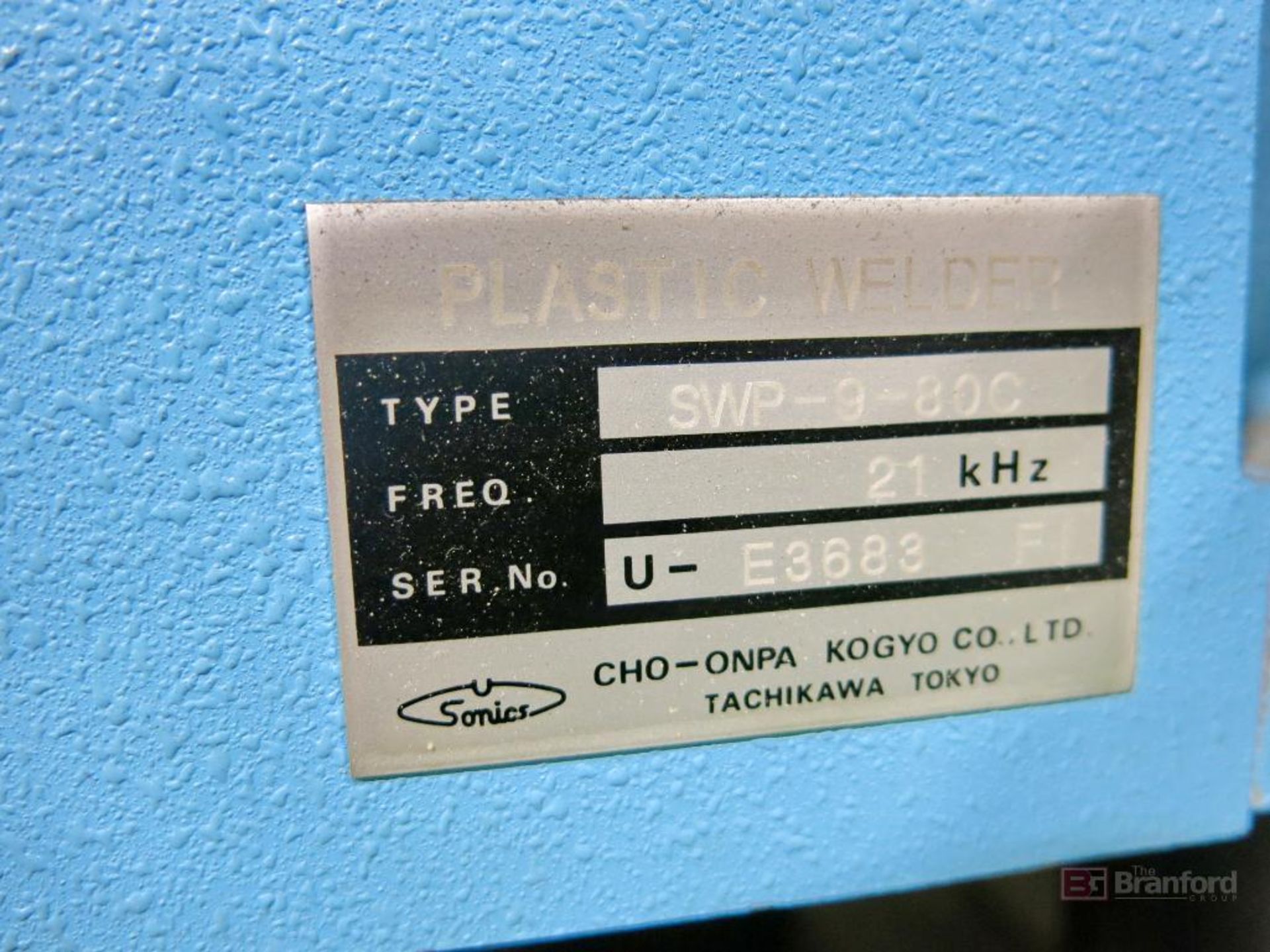 Sonics Cho-Onpa Kogyo Ultrasonic Welder - Image 3 of 6