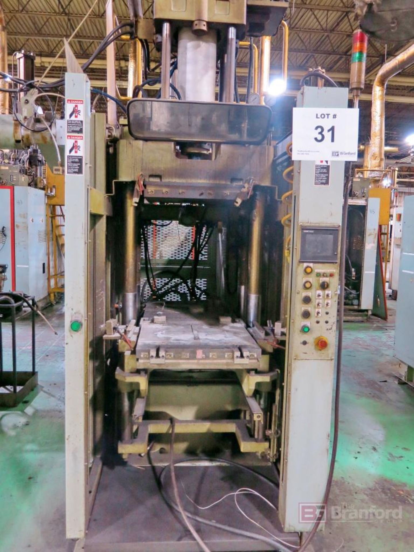 Sanyu 2.5L Vertical Rubber Injection Molding Machine - Image 3 of 6