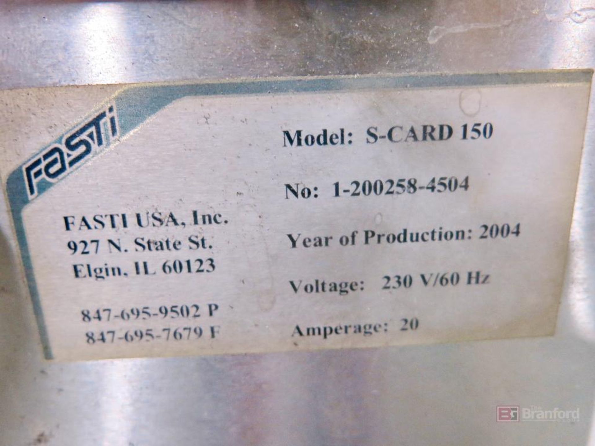 Fasti Model S-Card 150 Resin Material Dryer - Image 3 of 3