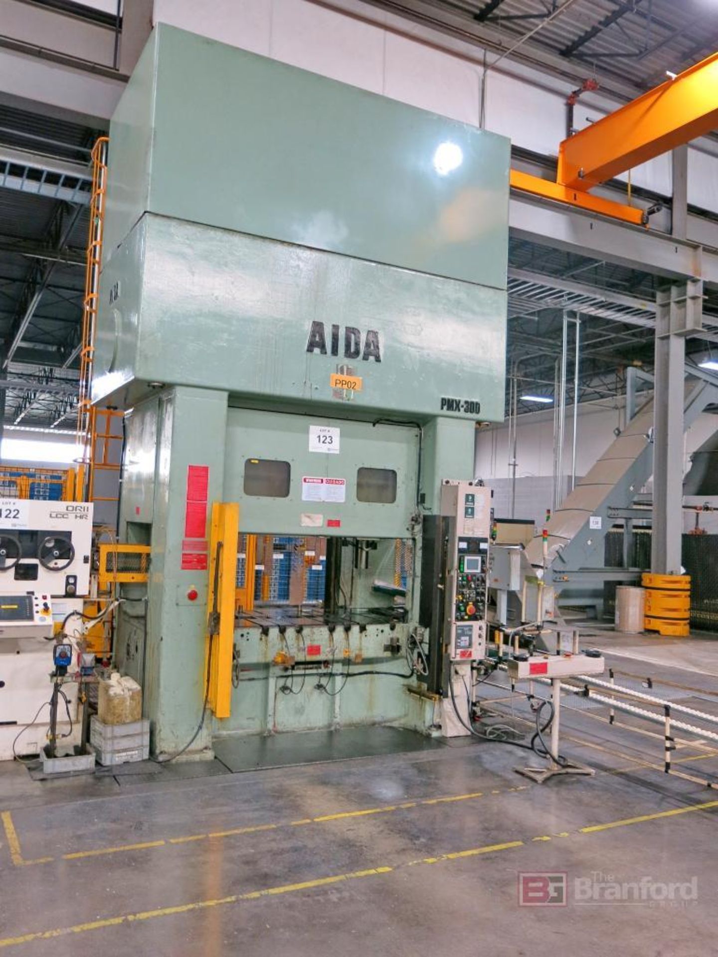 330-Ton Aida PMX-L2-3000(1) Straight Side Double Crank Press