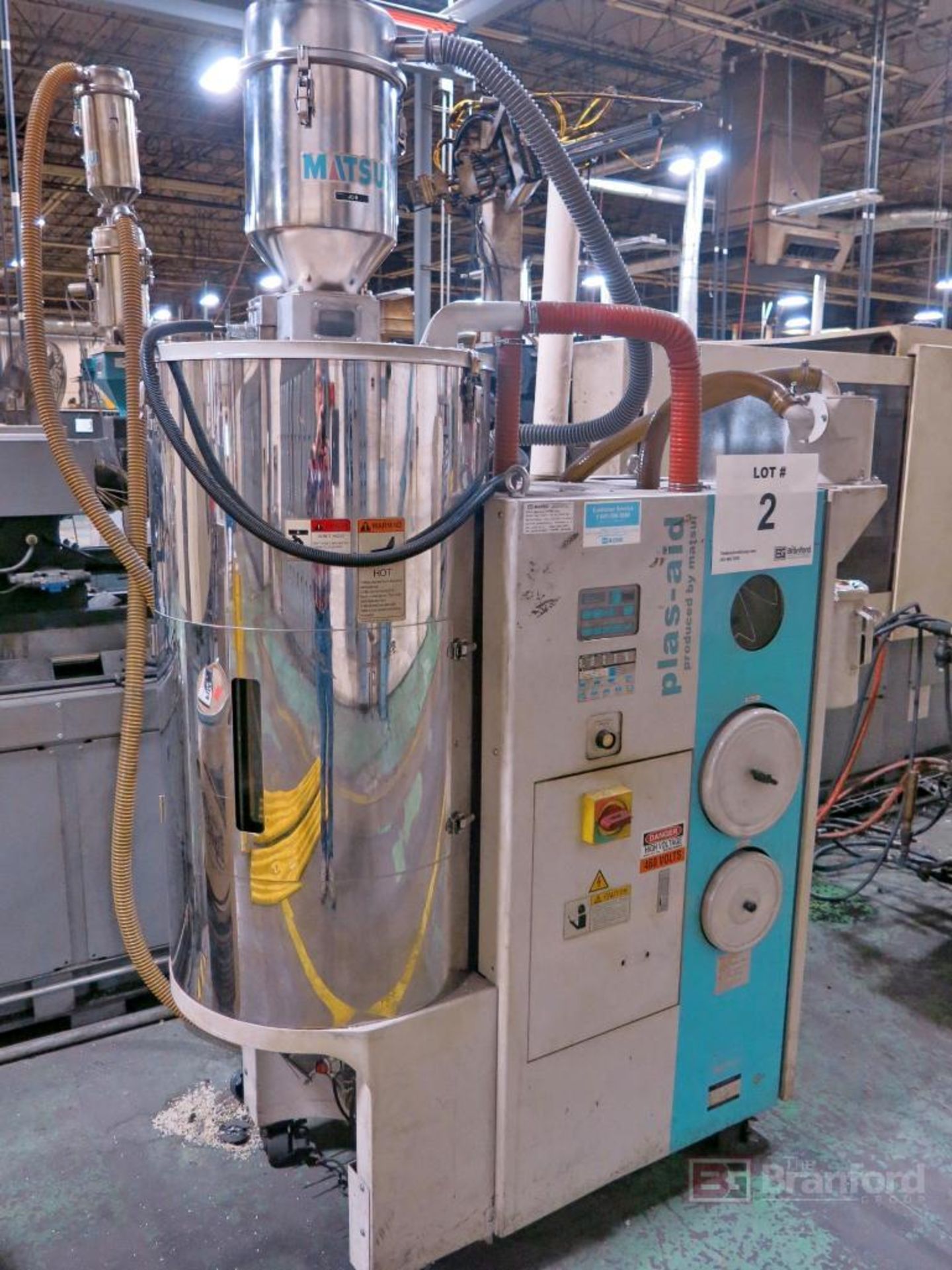 Matsui Model MJ3-100-U Plas-Aid Resin Material Dryer - Image 2 of 4