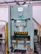 165-Ton Aida NS1-1500(1) Straight Side Single Crank Press