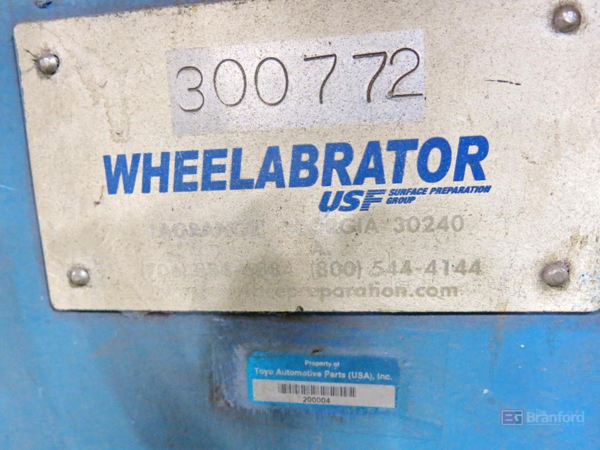 Wheelabrator w/ 36" Dryblast Chamber - Image 4 of 7
