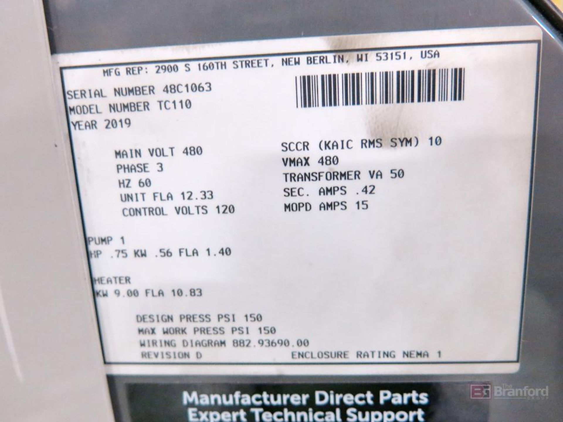 Sterling Model TC110 Water Temperature Controller - Image 3 of 3