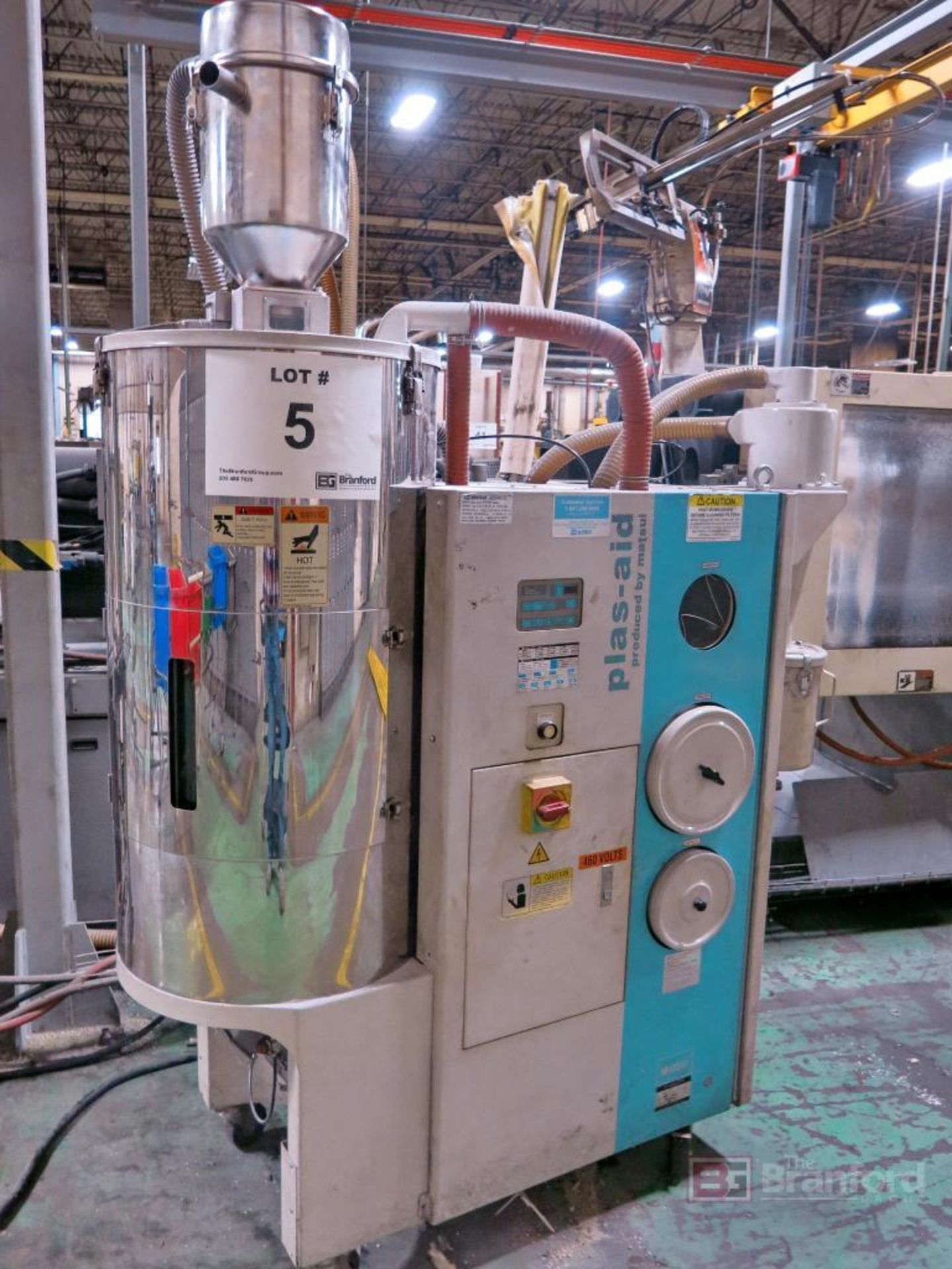 Matsui Model MJ3-100-U Plas-Aid Resin Material Dryer - Image 2 of 4